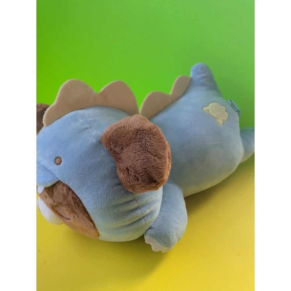 Rilakkuma Kyoryugokko Plush Blue Dinosaur Costume Laying Down Chairoikoguma